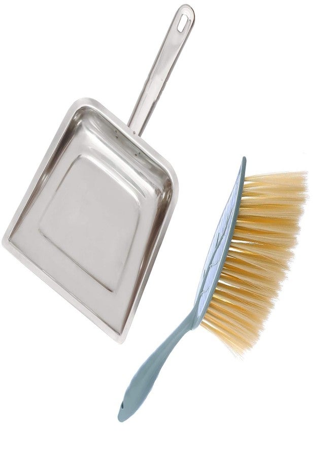 faas Brush with Dustpan Set for Household Cleaning Dusting Brush for Bed,Sofa,Furniture,Clothes,Car & Multipurpose use - Image 1
